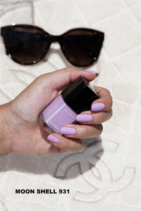 chanel moon shell 931|CHANEL · Le Vernis Summer 2022 & New Nail Care.